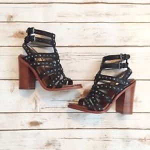 Sam Edelman 'Keith' black studded heels